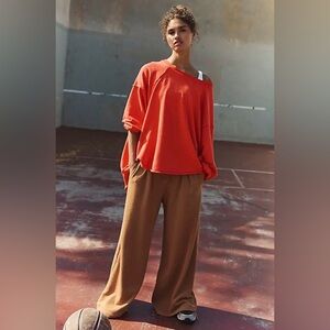 NWT FREE PEOPLE Movement 
One To Beat Pullover - Flame
$78 MSRP